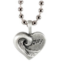Small Heart Wave Pendant