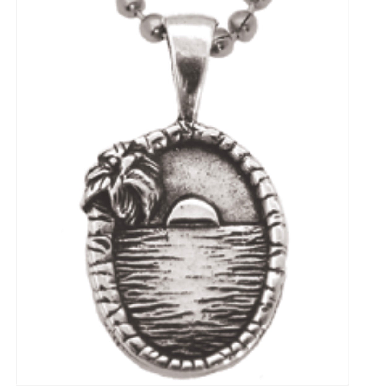 Sunset Pendant two-sided