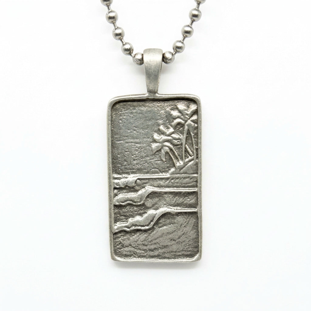Surf Tag Pendant