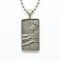 Surf Tag Pendant