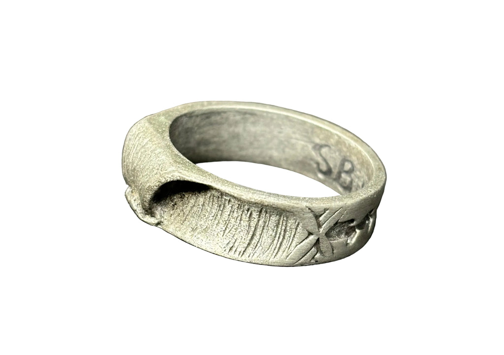 Double Up | Hand Carved Surf Wave Ring