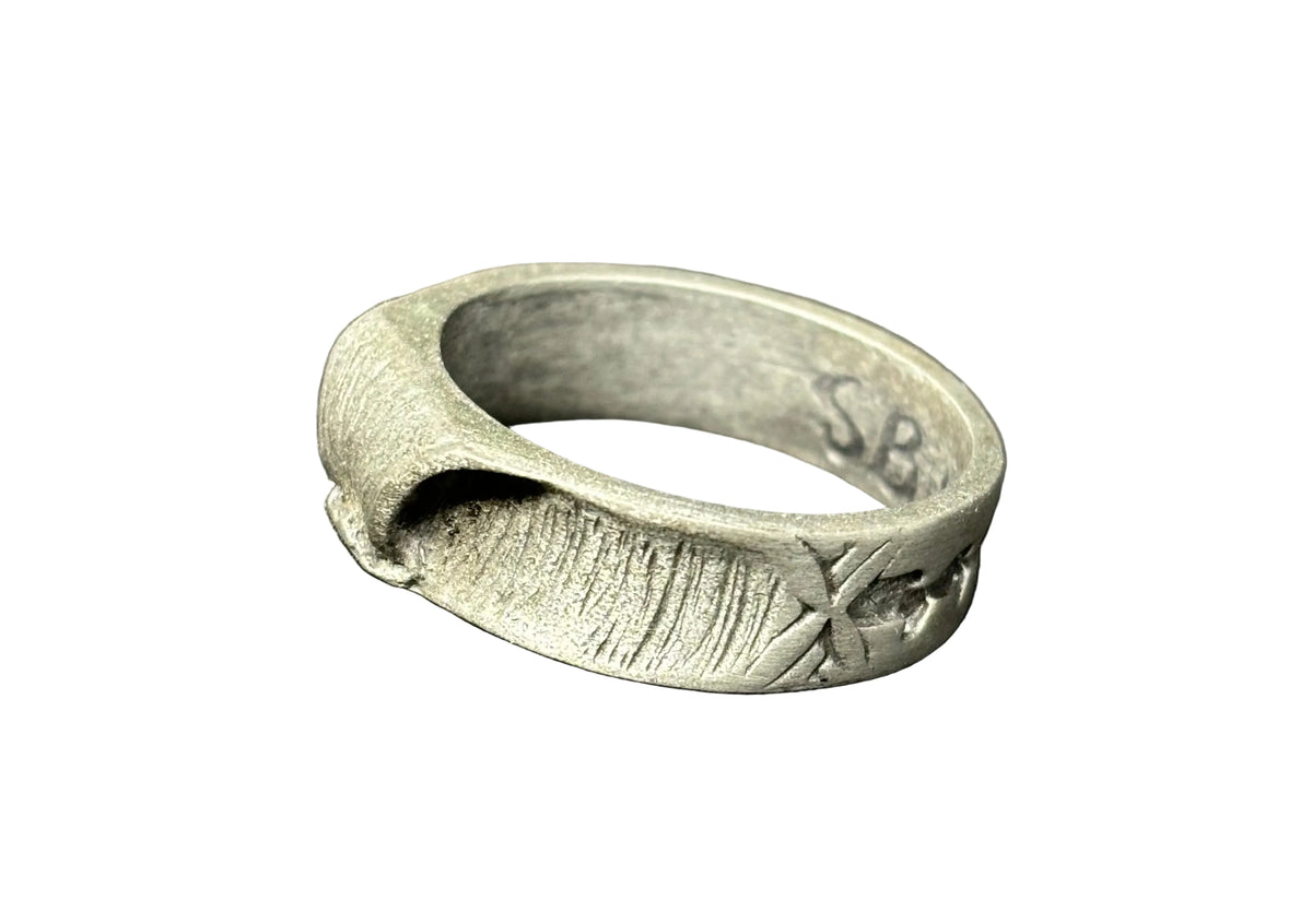 Double Up | Hand Carved Surf Wave Ring