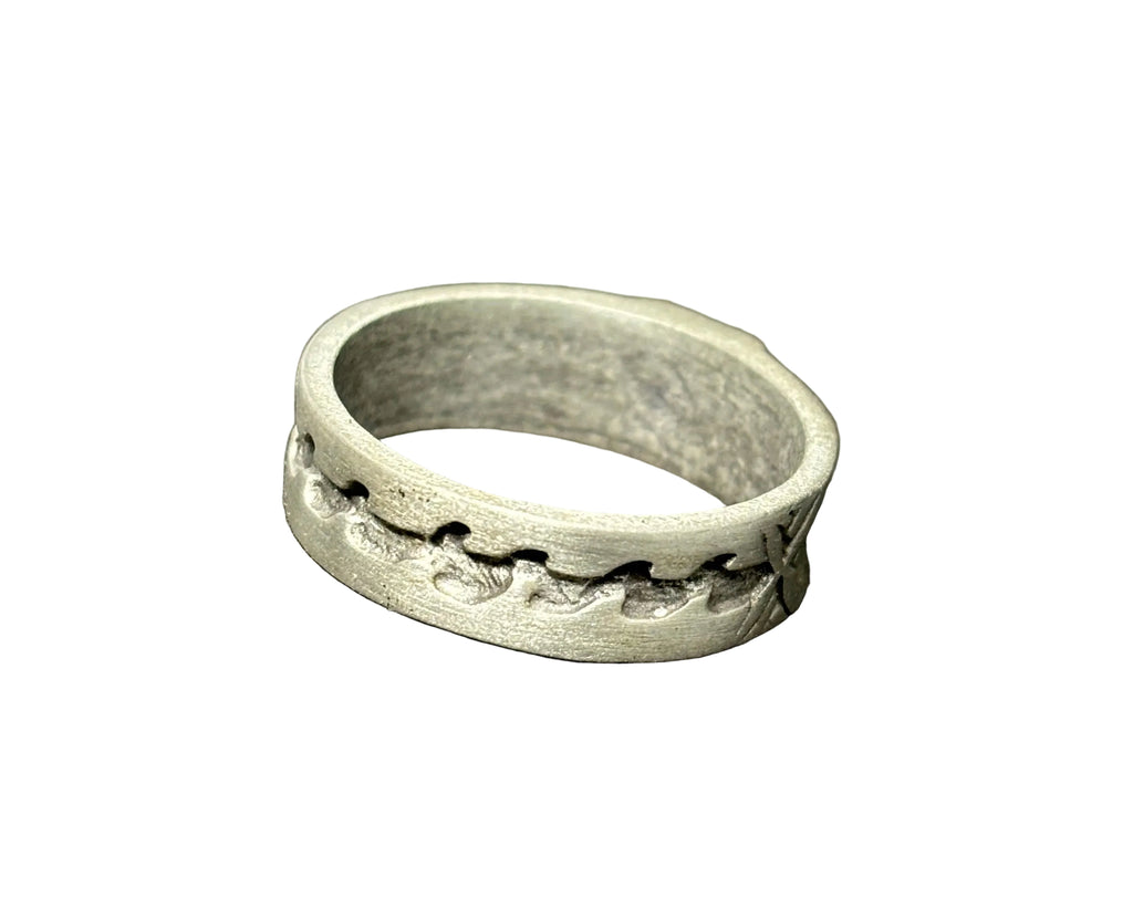 Double Up | Hand Carved Surf Wave Ring