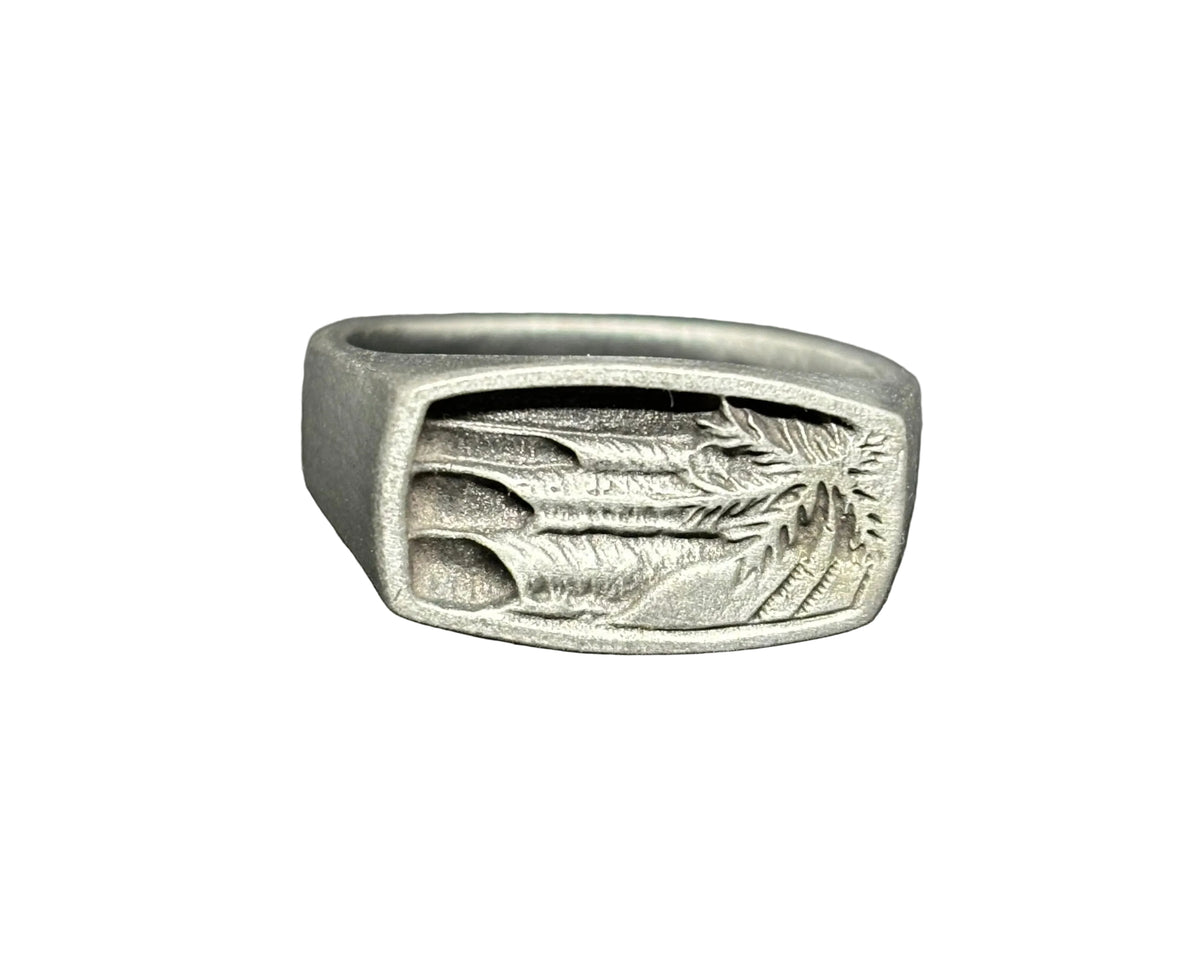 Holiday Mens Pewter Surf Ring