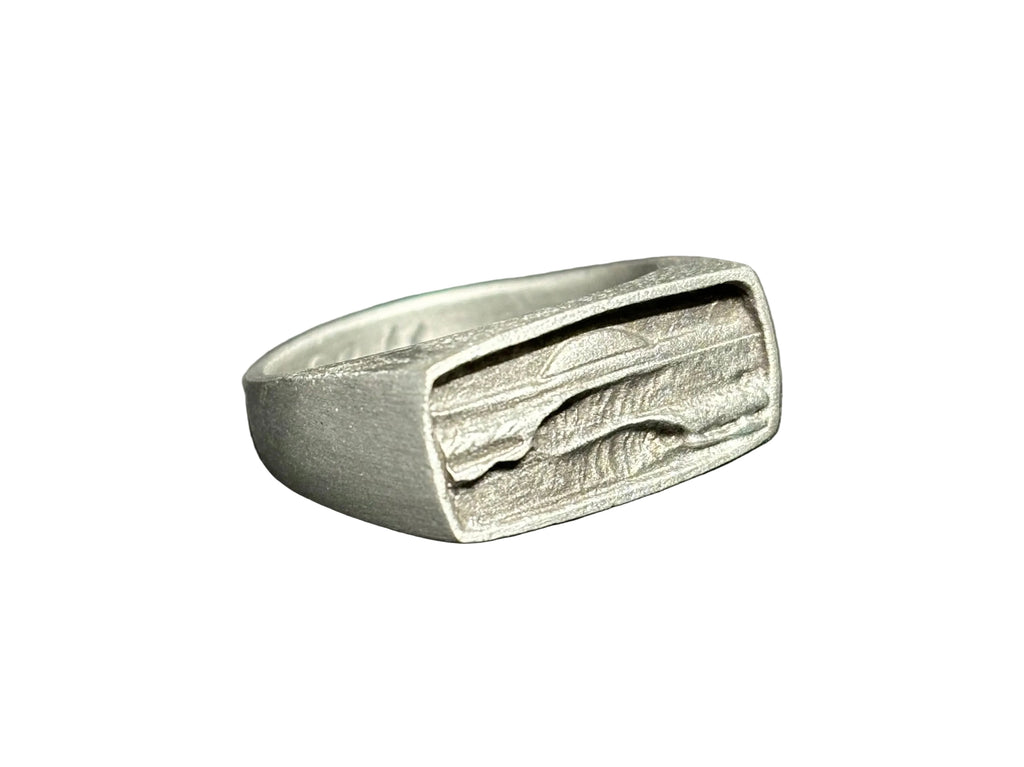 Dawn Patrol Ring | Hand Carved Surf Wave Ring