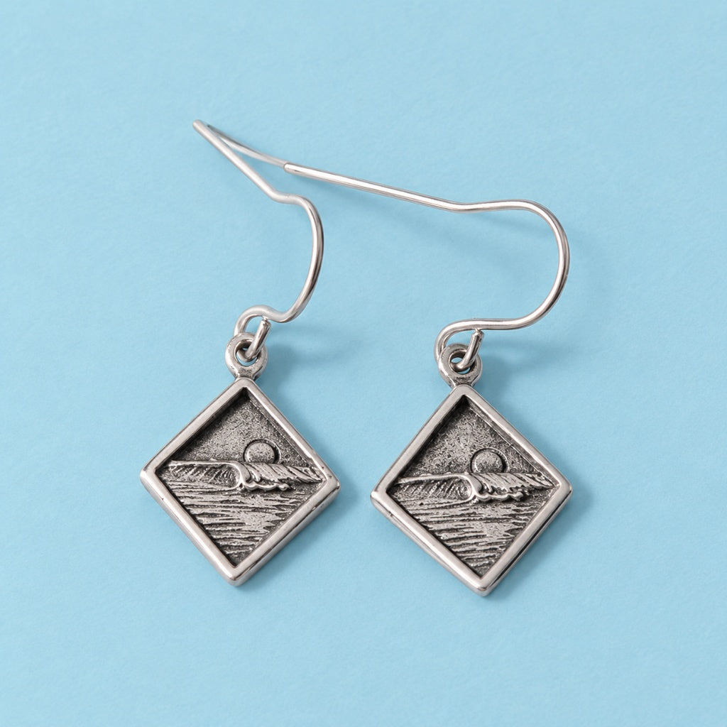 Diamond Curls Earring