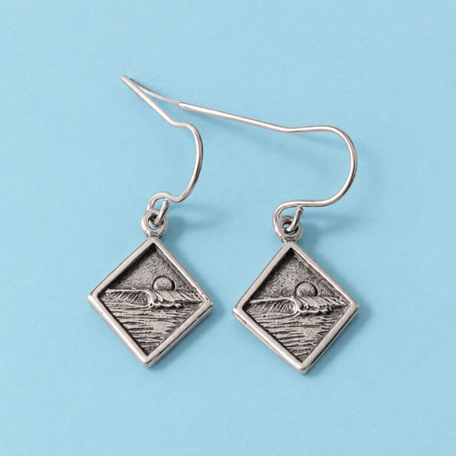 Diamond Curls Earring
