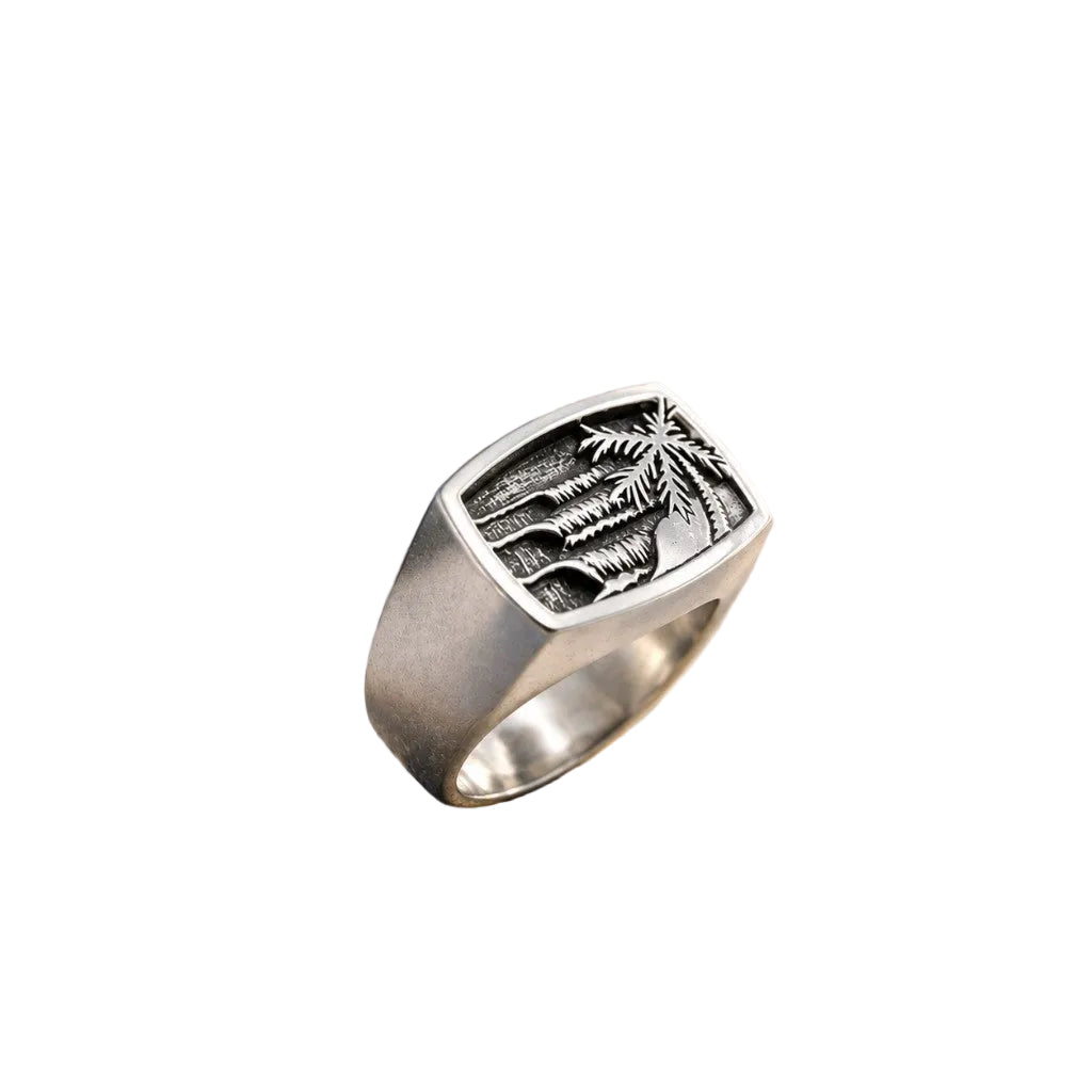 Holiday Mens Pewter Surf Ring
